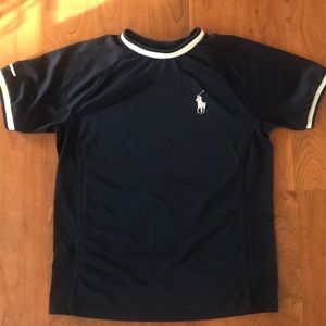 Boys Polo Ralph Lauren Navy shirt